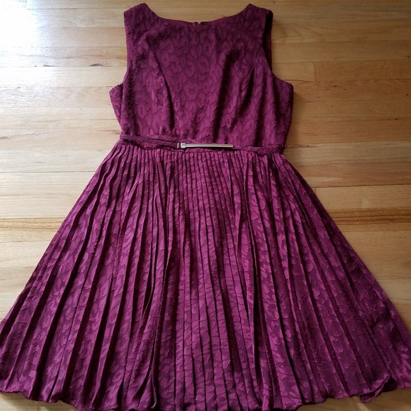 Adrianna Papell Dresses & Skirts - NWOT Adrianna Papell Pleated FitNFlare Dress -16